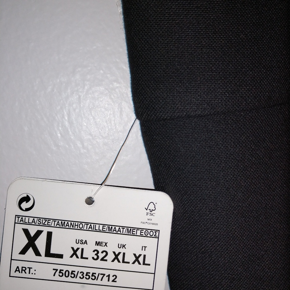 Zara black and white colorblock skirt - Picture 4 of 6